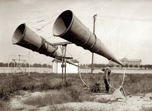 Primitive-MIMO Old picture of acoustic early warning device