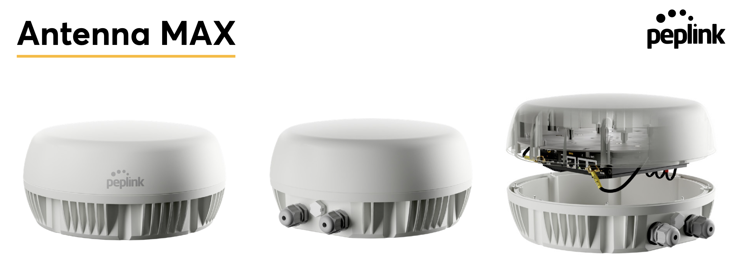 antenna max horizontal triple view