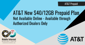 AT&T Prepaid Introduces New 12GB/$40 Plan AT&T Prepaid Introduces New 12GB for $40 Plan Header