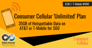 Consumer-Cellular-Unlimited-Plan-May-2020 Consumer Cellular Offers New 'Unlimited' Plan With Mobile Hotspot Capability for $60 Header
